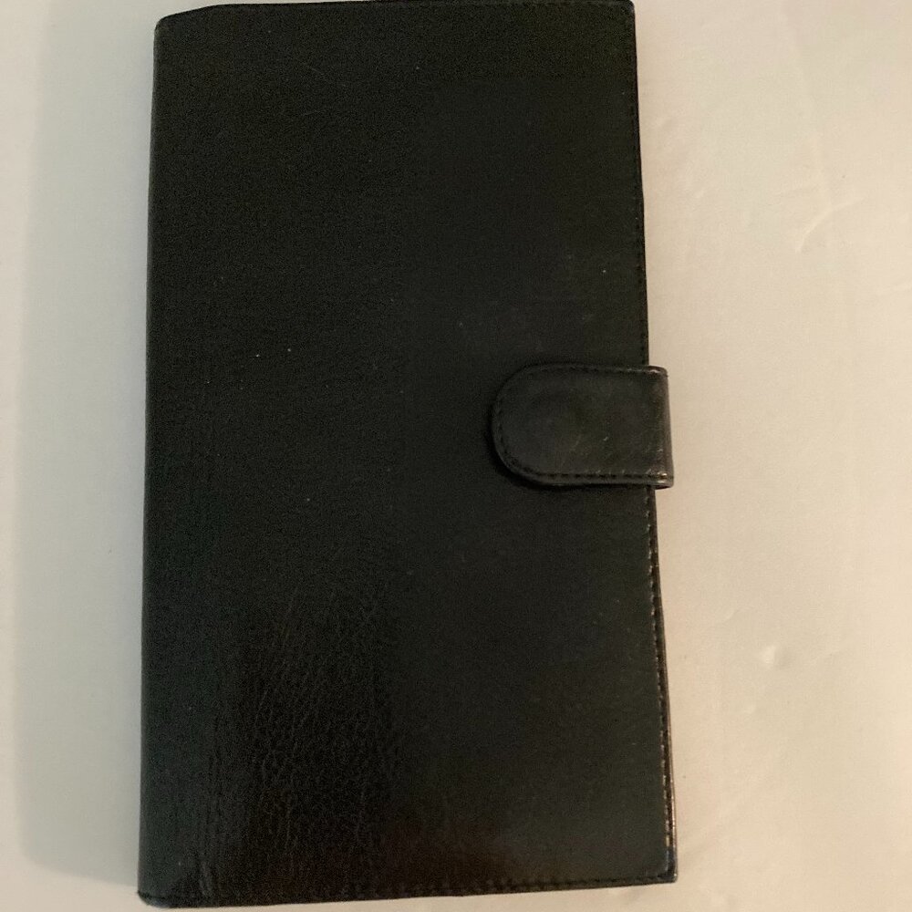 DILANA MEN/WOMEN VINTAGE BLACK TRAVEL WALLET